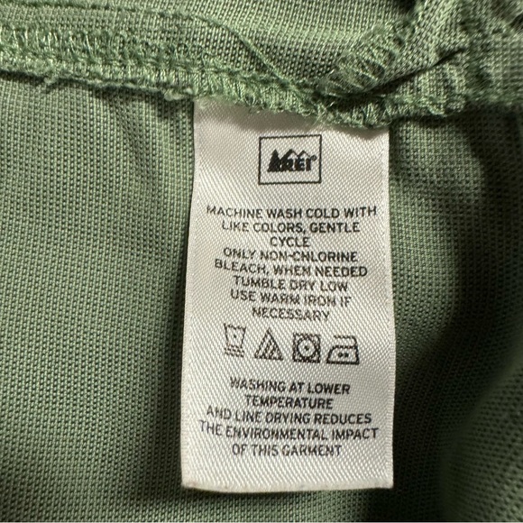 REI‎ men’s green short sleeve button down shirt XXL - Picture 8 of 8